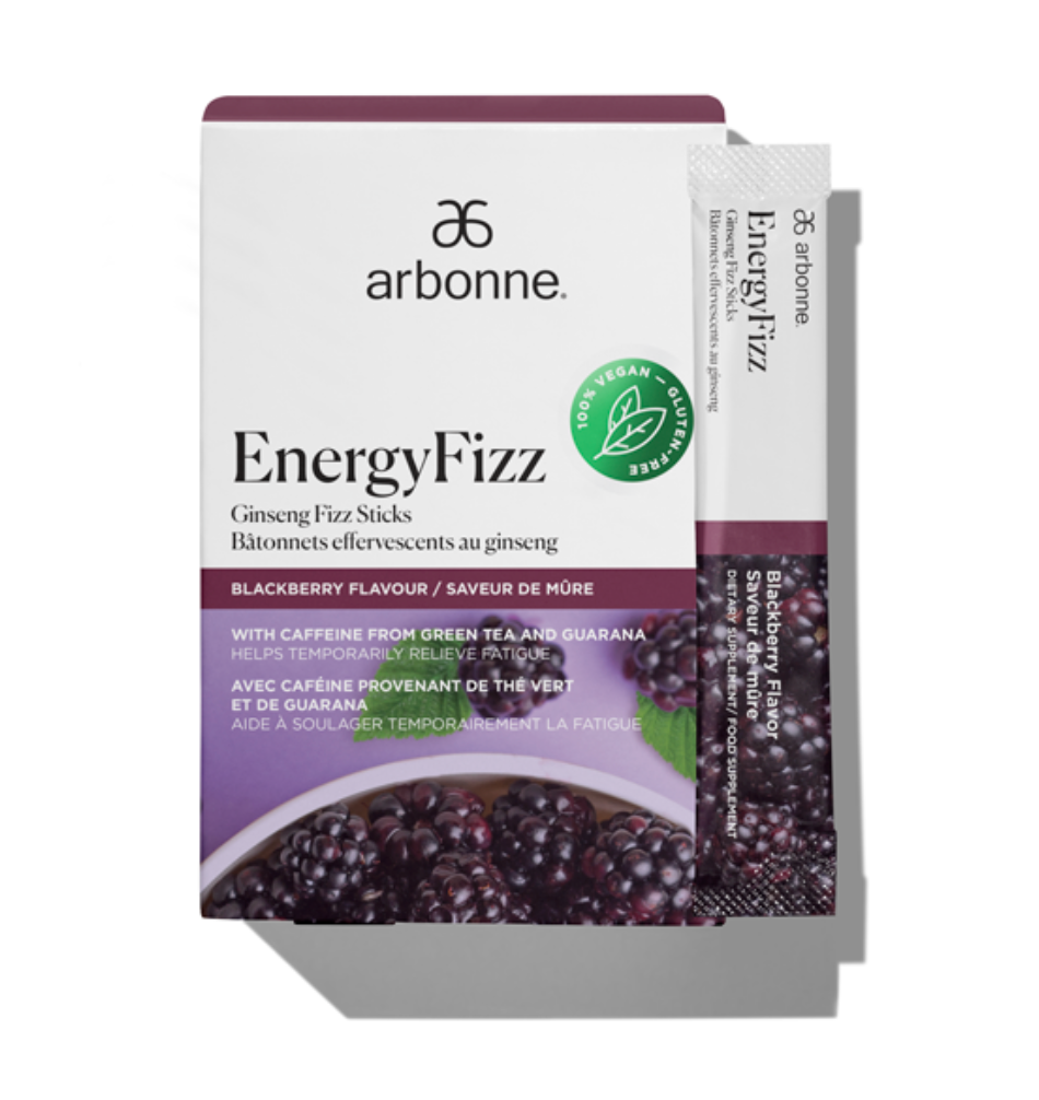 Bâtonnets effervescents au ginseng EnergyFizz