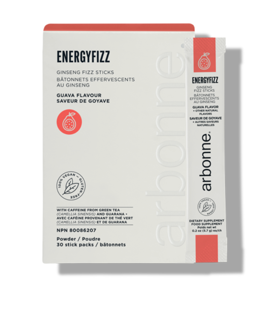Bâtonnets effervescents au ginseng EnergyFizz