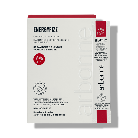 Bâtonnets effervescents au ginseng EnergyFizz
