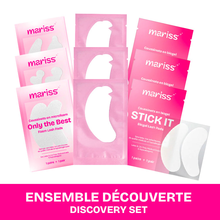 Trio découverte – Patches pour extensions de cils