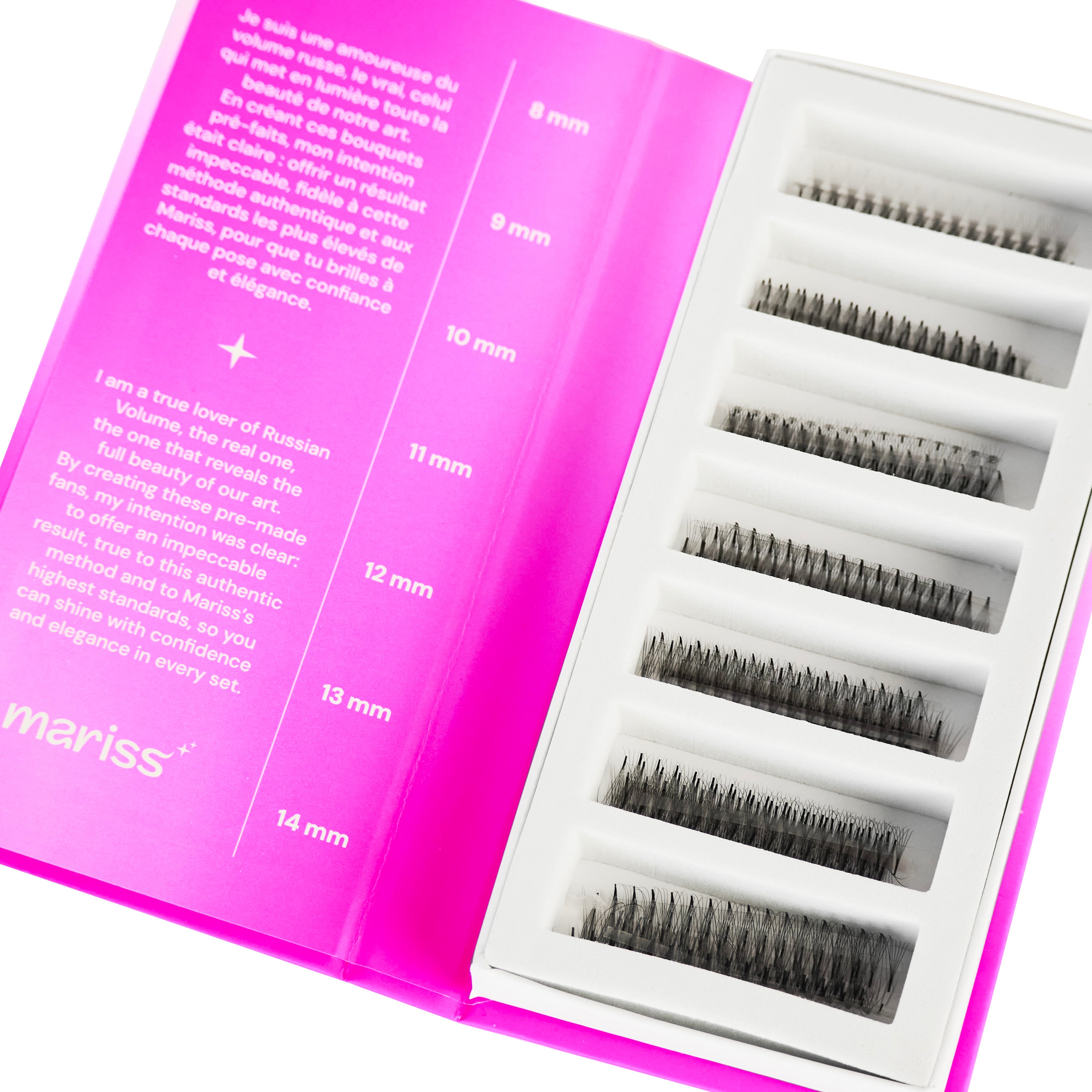 Pre-Made ♡ Bouquets de cils pré-faits (6D)