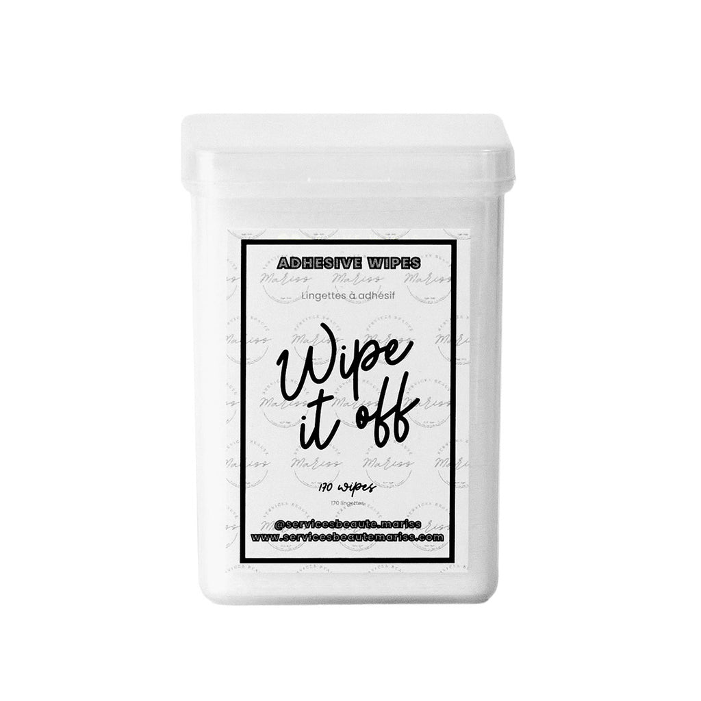 Lingettes pour adhésif ♡ Wipe it off